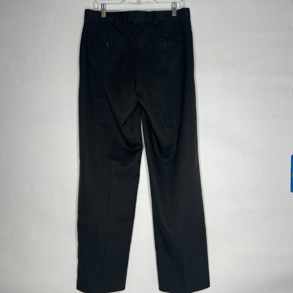Kenneth‎ Cole Reaction Mens Black Dress Pants 34 x 32 WPL 386 - Picture 2 of 5